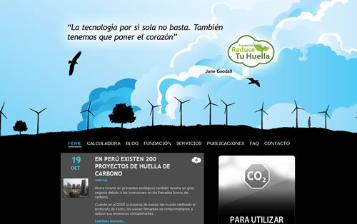 Air2 in Web Designs that Incorporate the Four Natural Elements