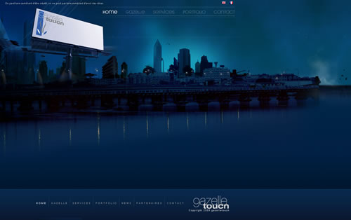 Water3 in Web Designs that Incorporate the Four Natural Elements