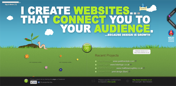 30 Fresh and Best Inspirational Website Designs