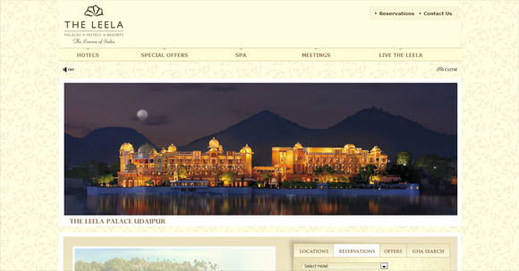 18个设计精美的旅游及酒店网站案例