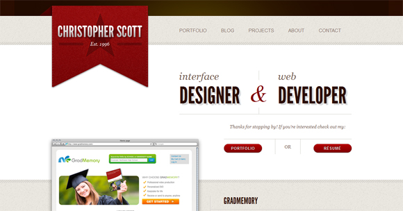 35 Eye-Catching Portfolio Website Designs