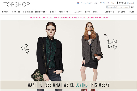 25 Glamorous Creative Fashion Websites Design