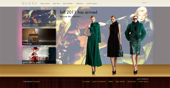 25 Glamorous Creative Fashion Websites Design