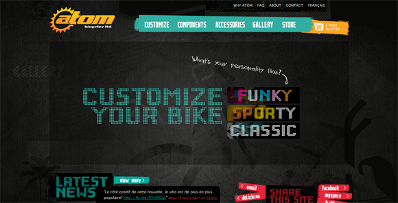 30 Awesome Black Color Website Designs