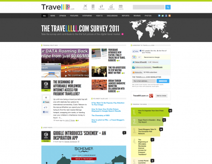 20 Pixel Perfect Travel Website Designs