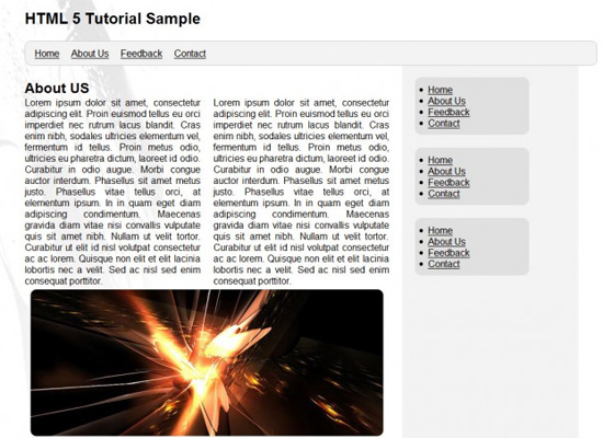 Simple Website Layout Tutorial Using HTML 5 and CSS 3