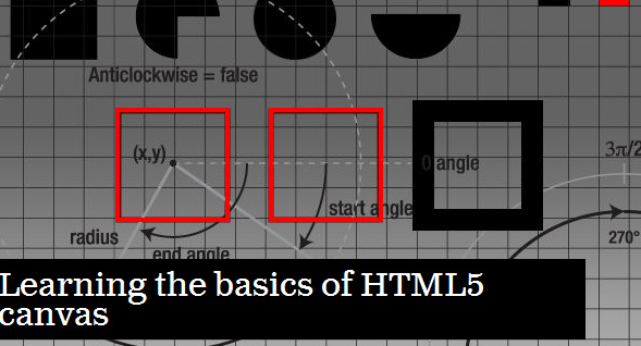 Learning the basics of HTML5 canvas