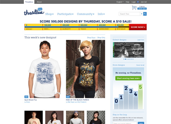 Threadless