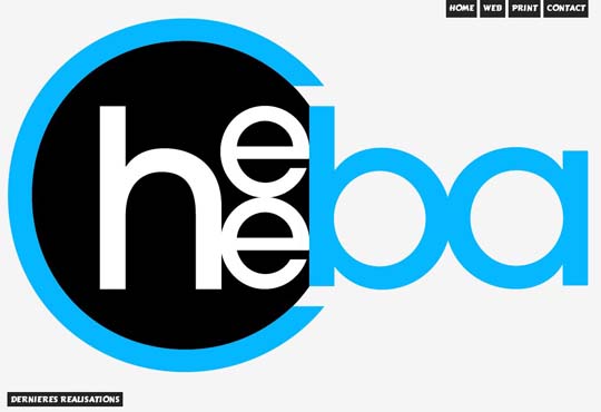 big typography in web design