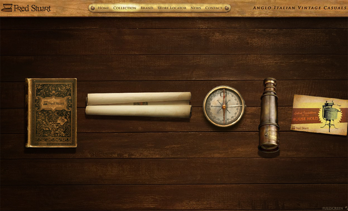 Flash website - fred-stuart