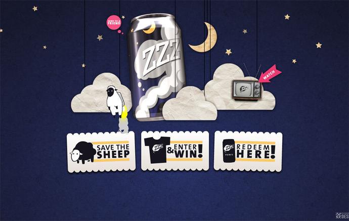 Flash website - drinkzzz