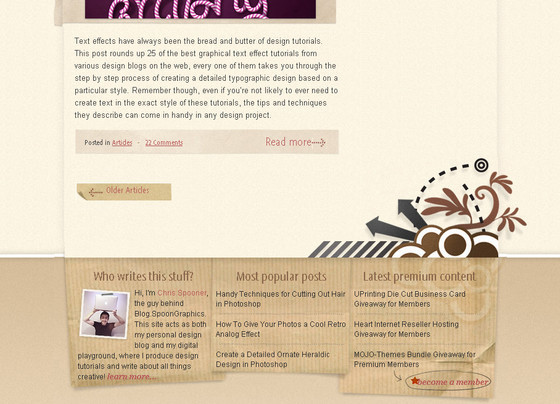 Blog SpoonGraphics