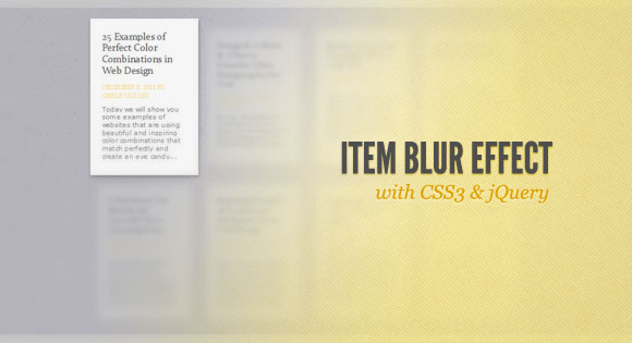 30+ Fresh and Outstanding Jquery Effects Roundups from 2012