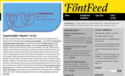 The Font Feed
