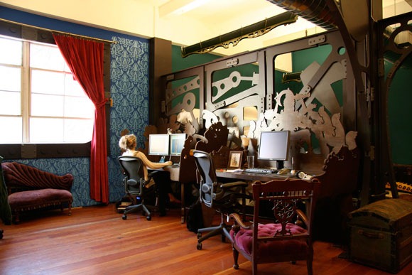 Steampunk-office