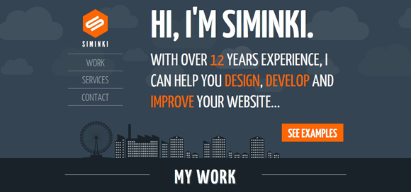 35 Colorful Eye-catching Portfolio Designs
