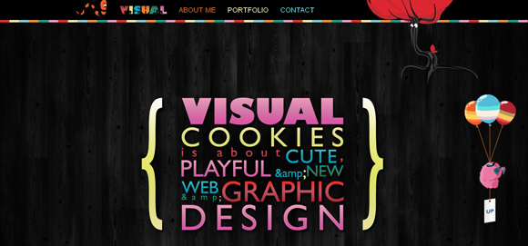 35 Colorful Eye-catching Portfolio Designs